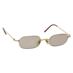 CARTIER Sunglasses metal Gold Tone
